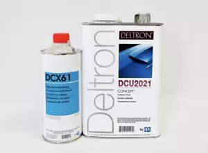 Ppg Clearcoat Deltron 1 Gallon Dcu2021, 1 Qt Dcx61 FREE SHIPPING! - Picture 1 of 4