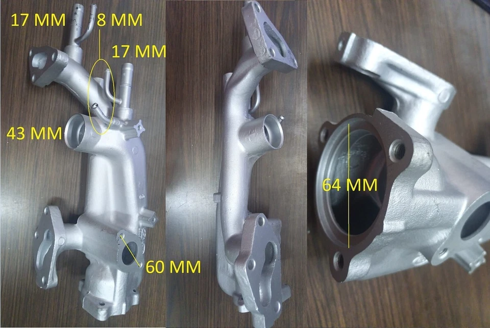 HOUSING THERMOSTAT FOR KIA HYUNDAI SANTA FE SONATA VERACRUZ V6 3.8L CF160 - Image 1 of 1