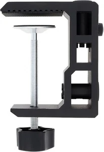 Heavy Duty Desk Clamp for 1/2” Base Microphone Boom Arm Large Metal Table Mou... - Picture 1 of 3