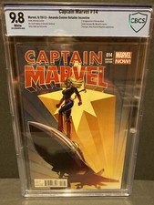 Captain Marvel #14 CBCS 9.8 CONNOR VARIANT 1st Kamala Khan HOLY GRAIL Rare/17