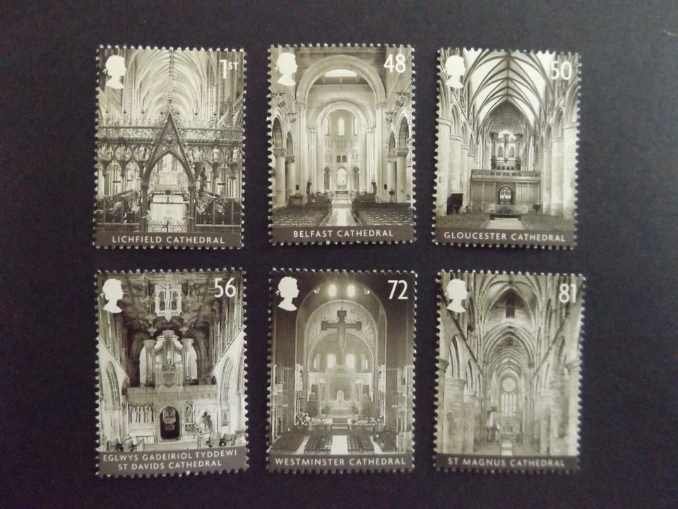 GB MNH STAMP SET 2008 Cathedrals SG 2841-2846 UMM - Image 1 of 1