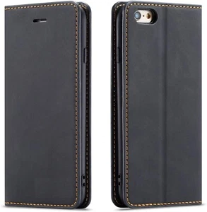 For iPhone7 Plus 8 Plus Wallet Case Protective Card Holder Credit Slot Leather - Picture 1 of 12