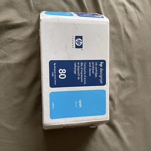 HP 80 Ink Ctg C4846A, Cyan for HP DesignJet 1050 - Bild 1 von 12
