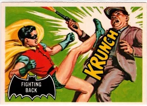 Batman 1989 Topps (1966 Deluxe Reissue Edition) Card #30 Fighting Back - Picture 1 of 2