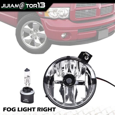 Bumper Fog 灯右侧适合 2001 - 2004 年道奇 Dakota 2001 - 03 Durango — 第 1/4 张图片