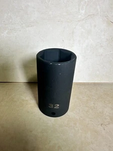 Tekton 1/2 Zoll Antrieb x 32 mm tief 6 Punkt Steckschlüssel | SID23132 - Bild 1 von 3