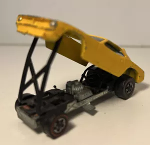 Hot Wheels Redline Snake Don Prudhomme Giallo 1969 Auto Divertente Vintage - Foto 1 di 11