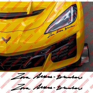 Zora Duntov Signature Decal Corvette C5 C6 C7 C8 Z51 Z06 ZR1 Vinyl Sticker - Picture 1 of 1