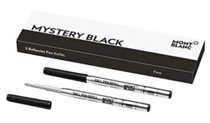 Recarga Montblanc BP F 2x1 Mystery Black PF 128210 - Imagen 1 de 5