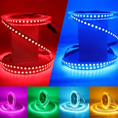 DC12V 5M SMD 5050 2835 5054 white Waterproof 600 LED Flexible Tape Strip Lights - Image 1 of 4