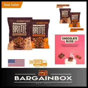 Ultimate Thin and Crispy Snack Pack: Brownie Bites in Chocolate Chip & Caramel - Picture 1 of 10
