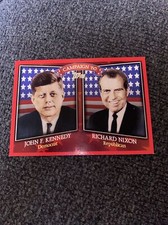 2008 Topps Historical Campaign Match-Ups Richard Nixon John F Kennedy #HCM-1960