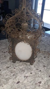 Vintage Antique Gothic Persian Metal Hanging Ornate Pendant Light - Picture 1 of 1