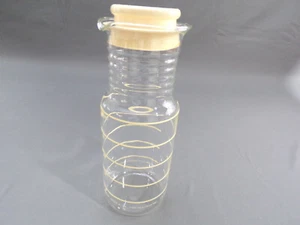 Vintage USA Pyrex 1.5L 40oz 1-1/2 QT # 8014 Clear Carafe Pitcher With Lid  b23 - Picture 1 of 4