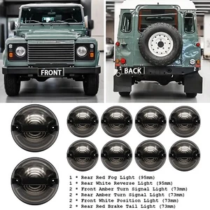 10pcs Complete LED Light Upgrade Kit Lamp For Land Rover Defender 1990-2016 2015 - Picture 1 of 11