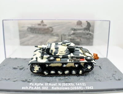 Modellautos Panzer Tank Pz.Kpfw Militärfahrzeuge Da Combattimento Sammlung - Bild 1 von 4