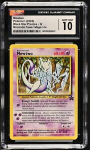 Mewtwo JR East Stamp Rally Promo - Japanese CGC 10 glossy