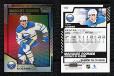 2020-21 O-Pee-Chee Platinum Rainbow Color Wheel Dylan Cozens #197 Rookie RC