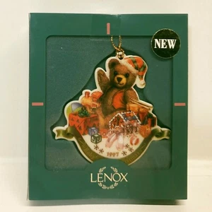 Lenox Baby's First Christmas- Teddy Bear 1997 Ornament - Picture 1 of 4