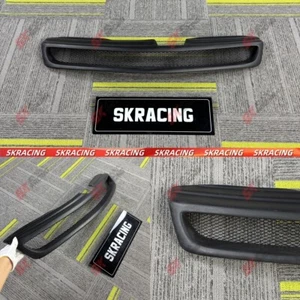 Gloss Black/Carbon Fiber Front Grille For Nissan Skyline 2003-2004 Infiniti G35 - Picture 1 of 24