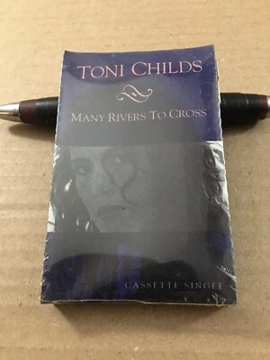 TONI CHILDS MANY RIVERS TO CROSS FACTORY SEALED CASSETTE SINGLE C66 D - Image 1 of 4