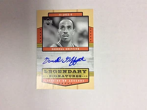 2003/04 BASKETBALL LEGENDARY SIGNATURES DARRELL GRIFFITH AUTO CARD #LS-DG - Picture 1 of 2