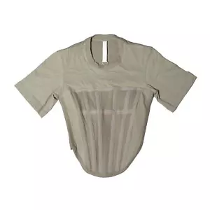 T-shirt Dion Lee corsetto kaki - Foto 1 di 2