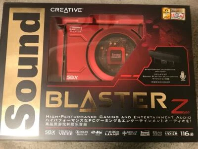 CREATIVE HI-RES COMPATIBLE SOUND CARD PCIe SOUND BLASTER Z PLAY REDIRECT CO NEW - Image 1 of 4