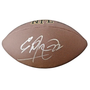 Eddie George Signed NFL Football Tennessee Titans Autographed Beckett COA Proof - Picture 1 of 9