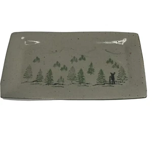 Long Rectangular Serving Tray Dinnerware Handmade - Picture 1 of 7