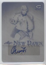 2016 Leaf Genesis New Dawn Printing Plate Black 1/1 David Levin #ND-DL1 Auto 0c3