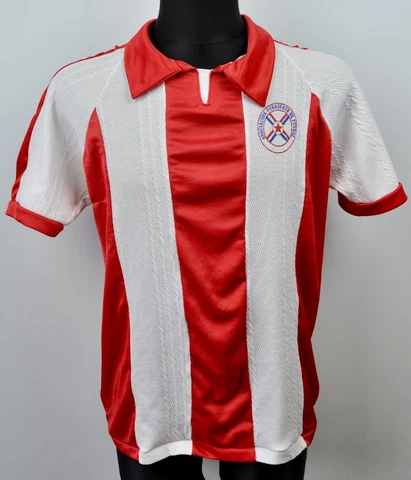 PARAGUAY Rare Home 1984 80s Football Shirt Men M Jersey Vintage Soccer Retro Cover