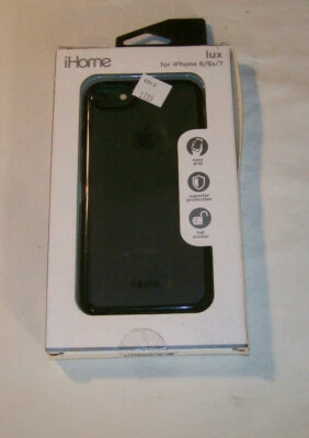 iHome Lux para iPhone 8 Plus/7 Plus/6s Plus/6 Plus - Nuevo en paquete - Negro Foto 1 de 2