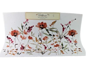 Wildflower Easy Care Vinyl Placemats Set of 4 - Picture 1 of 5