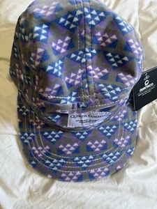 Quintin Co Snapback Mütze Skateboard Streetwear Made In USA Velour weich grau - Bild 1 von 3