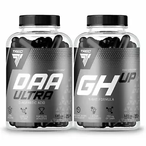 TREC DAA ULTRA + GH-UP Testo Booster für schnellen Muskelaufbau -doppelte Stärke - Bild 1 von 7