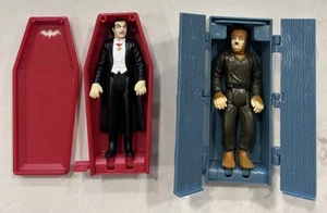 Juguetes de colección Burger King Monster Drácula Wolfman Halloween monstruos vampiros años 90 - Imagen 1 de 9