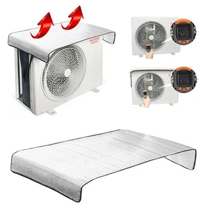Air Conditioner Cover Aluminum Foil Cover Outdoor Protection Energy Efficiency - Picture 1 of 12