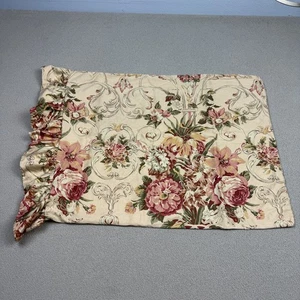 Ralph Lauren Guinevere Castlecore Medieval Ruffled Standard Pillowcases Cotton - Afbeelding 1 van 4