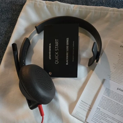Plantronics C5210 Headband Headsets - Black (Open Box) - Image 1 of 4