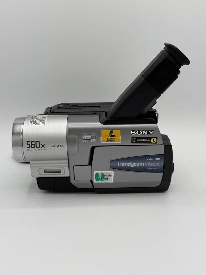 Sony Handycam CCD-TRV98 Hi-8 Camcorder -Tested - Works Great with Extra Battery - Image 1 of 4