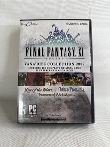 Final Fantasy XI: The Vana'diel Collection (PC, DVD-ROM, 2007) CIB gioco completo - Foto 1 di 6