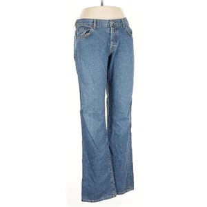 Lucky Brand Latzhose Mid Rise Boot Leg Medium Wash Denim Jeans Gr. 10/30 Baumwolle - Bild 1 von 10