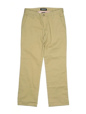 Lands' End Girls Brown Khakis 8 - Image 1 of 2