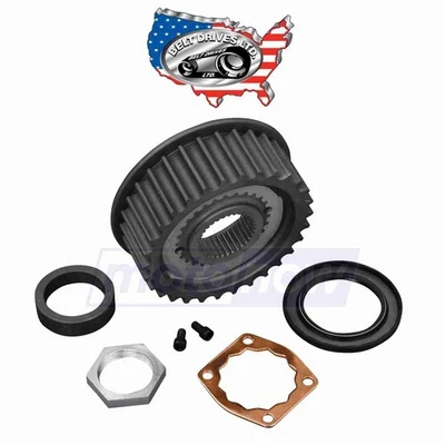 Belt Drives Aluminum Transmission Pulley for 2002 Harley Davidson FXDWG3 - tf Foto 1 de 4