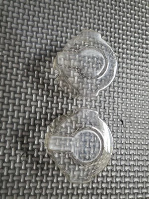 Vintage Kyosho USA-1 Clear Lexan Motor Endbell Covers Rare! - Image 1 of 4