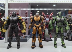 Neu 18 cm ZD Toys Marvel Avengers 1/10 Iron Man MK25 Actionfigur mit Box Geschenk - Bild 1 von 24