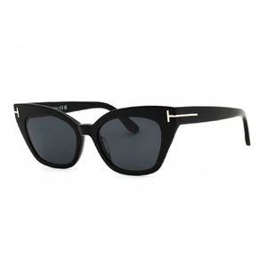 Nuevas gafas de sol Tom Ford FT1031 01A negras brillantes/humo 52-18-140 - Imagen 1 de 2