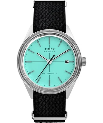 Authentic TIMEX Marlin Jet Automatic 38mm Fabric strap watch TW2Y06400 - Image 1 of 4