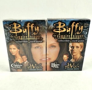 Buffy The Vampire Slayer CCG Starter Deck Buffy & Oz/ Cordelia & Giles The Wish - Picture 1 of 13